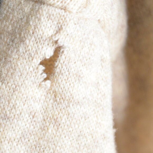 Comme Des Garcons Rei Kawakubo Original Vintage Wool Asymmetric Top Sz M - Picture 7 of 7